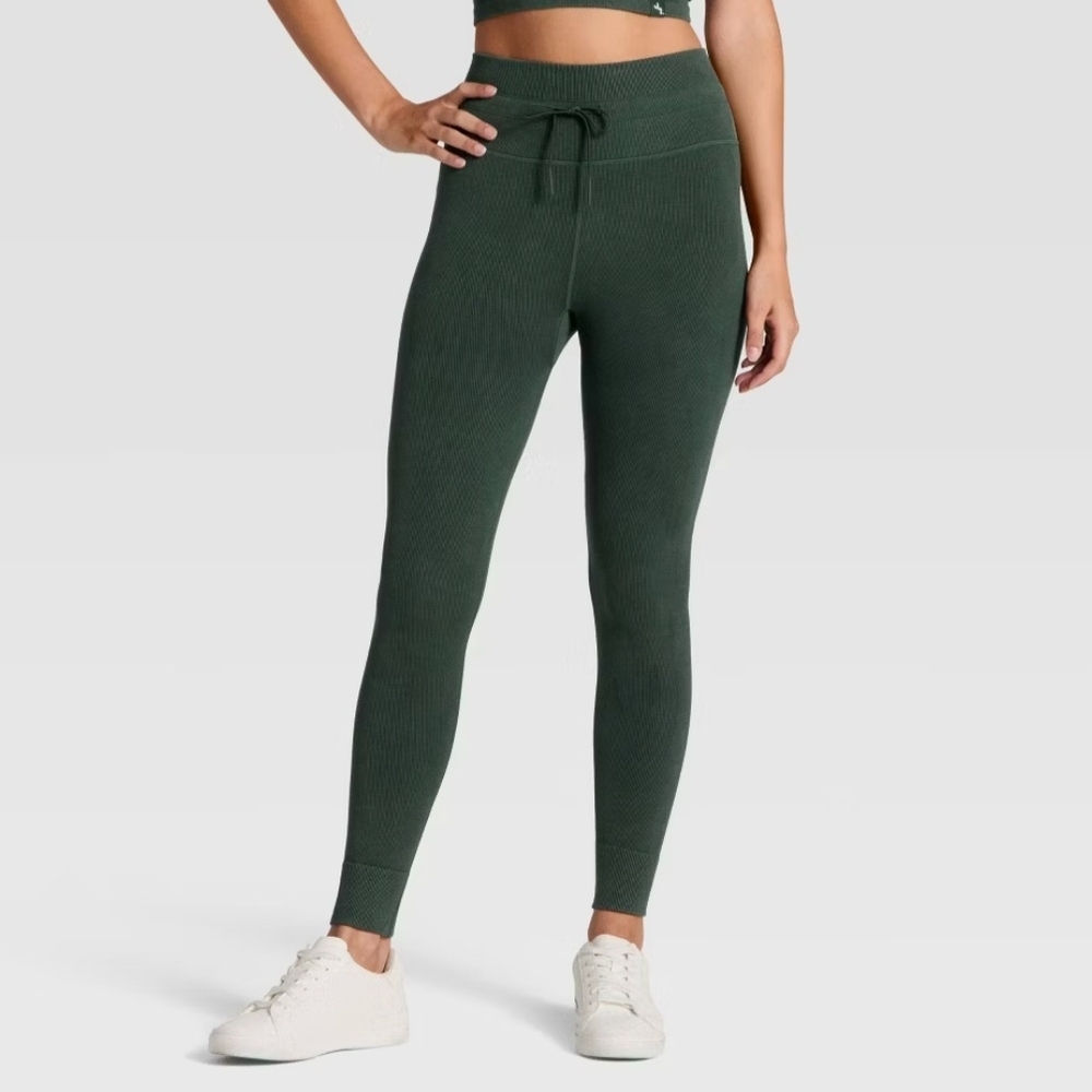 Women's High-Rise Tie Seamless Leggings -JoyLab XXL